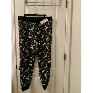 Lit 26 Women's Plus Graphic Print Joggers Pants Elastic Waist Size XXXL
